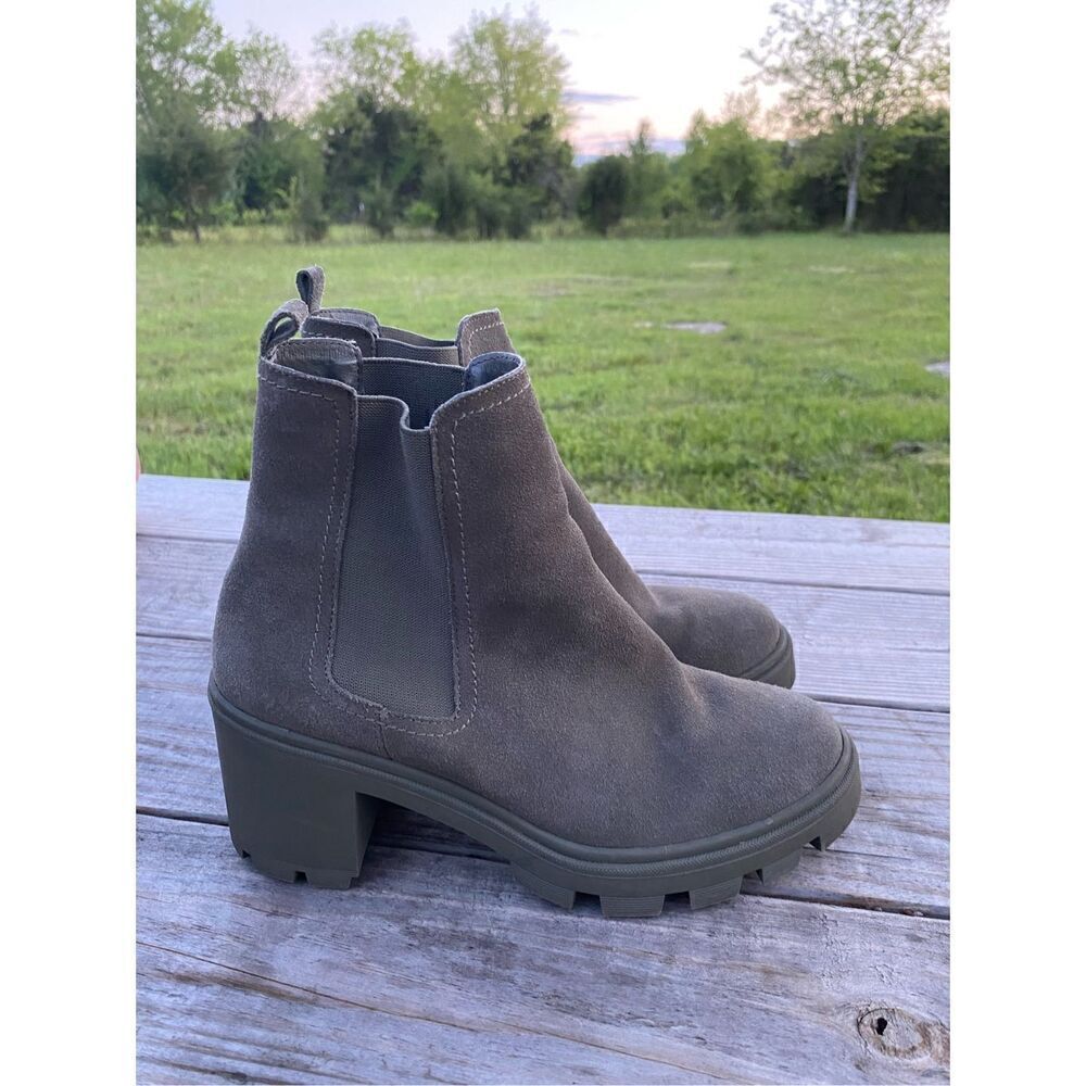 ✅Splendid Women's Melisa Chelsea Boot olive green